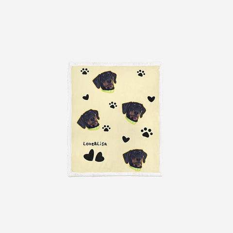 AriliaPet-Pet Customized Creative Blanket