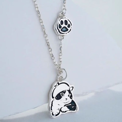 AriliaPet-Pet Customized Silver Cute Pendant